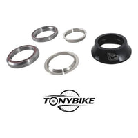 Juego de dirección integrado TONYBIKESGDL color negro con rodamientos sellados de precisión y grabado distintivo