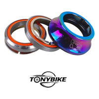 Juego de dirección integrado TONYBIKESGDL con acabado tornasol y rodamientos sellados de alta precisión