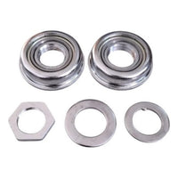 Kit de cazoletas y rodamientos TONYBIKESGDL para dirección de bicicleta, fabricados en metal cromado resistente.