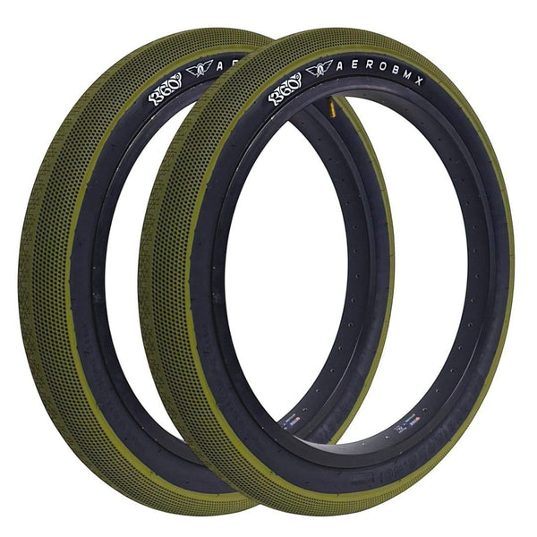 Llanta Aerobmx 360 Verde 20x2.40
