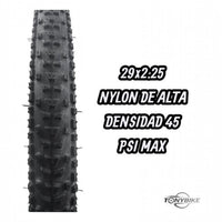 Llanta plegable TONYBIKESGDL Top Rank Tiger Paw 29x2.25 de nylon para bicicleta de montaña con tacos de alto agarre