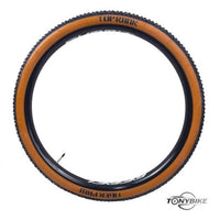 Llanta plegable TONYBIKESGDL Top Rank Tiger Paw 29x2.25 para MTB con pared lateral color café y tacos de tracción