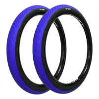 Par de llantas TONYBIKESGDL Top Rank para bicicleta de montaña, rodado 29x2.40 en color azul intenso con gran tracción.