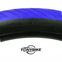 Llantas TONYBIKESGDL para bicicleta de montaña 29x2.40 en color azul con banda de rodadura de alto agarre