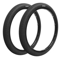 Par de llantas Sando 29x2.40 para bicicleta de montaña con banda de rodadura lisa para mayor velocidad y agarre