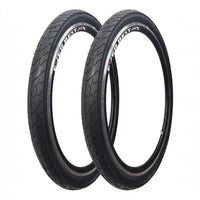 Par de llantas Ever Best MX 26x2.125 de nylon negro para bicicleta urbana de TONYBIKESGDL con banda de rodadura