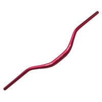 Manillar de bicicleta de montaña TONYBIKESGDL de aluminio en color rojo, 780 mm de largo para mayor control y manejo.