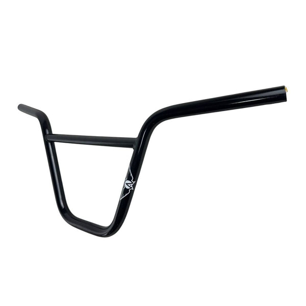 MANUBRIO AEROBMX 9" 2 PIEZAS ACERO NEGRO