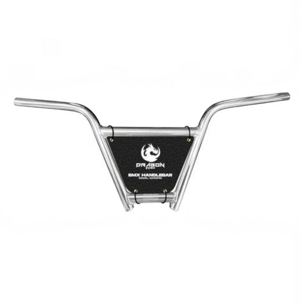 MANUBRIO BMX/FREESTYLE ACERO HI-TEN "BARSPIN" 740MM ALTO CROMADO DRAGON 1.4 BIKE