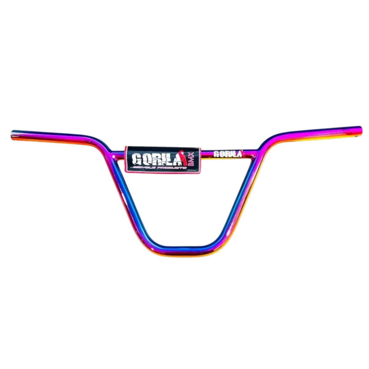MANUBRIO BMX "TORNASOL" ACERO-HI TEN "GORILA" REFORZADO, 9.5 ALTO