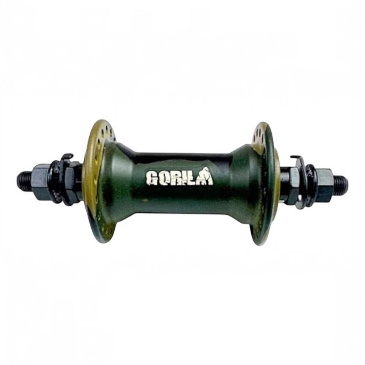 MAZA DELANTERA BMX ALUMINIO "GORILA" "CAMUFLADA ESPECIAL" "36H EJE 3/8
