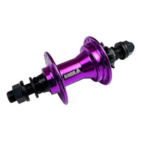 Maza trasera Gorila para bicicleta BMX de TONYBIKESGDL en aluminio anodizado color morado brillante