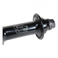 Maza trasera TONYBIKESGDL para bicicleta BMX en color negro mate con grabado de lobo y alta resistencia