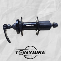 Maza trasera Nitro para bicicleta de montaña TONYBIKESGDL en color negro con sistema de cierre rápido