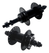 Juego de mazas de acero negro TONYBIKESGDL para bicicleta con 36 orificios para radiado y alta resistencia