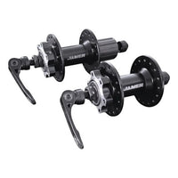 Juego de mazas Jamer para bicicleta de montaña en color negro mate con cierres rápidos de TONYBIKESGDL