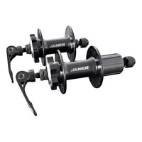 Juego de mazas Jamer para bicicleta de montaña TONYBIKESGDL en color negro mate con cierres rápidos incluidos