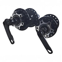 Set de mazas Jamer para bicicleta de montaña en color negro con sistema de cierre rápido, alta resistencia y fluidez.