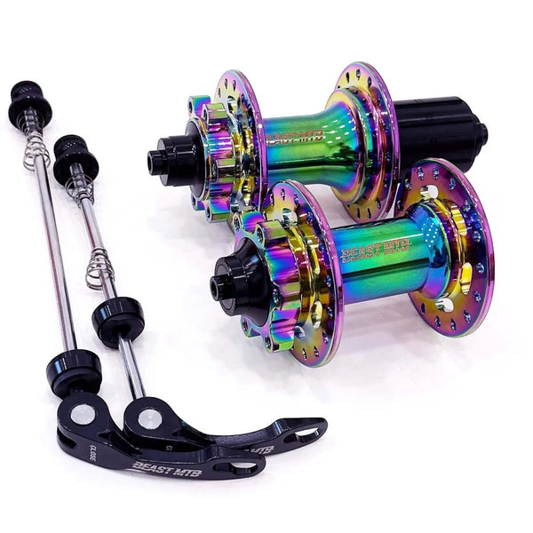 JUEGO DE MAZAS PARA CASSETTE FRENO DE DISCO BEAST MTB LYNX SELLADAS 7 A 12 PASOS 6T 36H TORNASOL