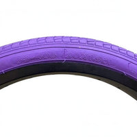 Neumático morado TONYBIKESGDL para bicicleta BMX de 20 x 1.95 pulgadas con banda de rodadura urbana