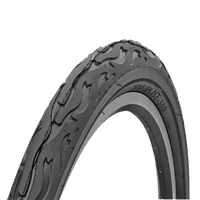 Neumático de bicicleta urbana TONYBIKESGDL de caucho negro con banda de rodadura resistente para mayor tracción