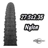 Neumático de bicicleta de montaña TONYBIKESGDL de 27.5x2.35 pulgadas con banda de rodadura agresiva de nylon