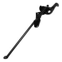 Pata de apoyo lateral TONYBIKESGDL de acero negro mate para bicicleta rodado 24 con resorte reforzado