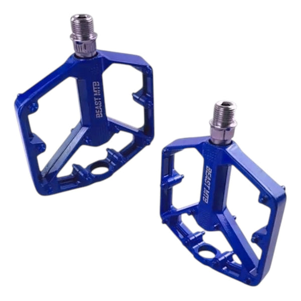 PEDALES ALUMINIO MTB 9/16 BEAST LYNX AZUL