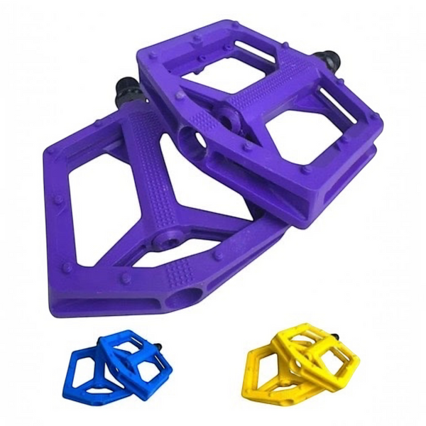 PEDAL HTR NYLON MOD. FLOW  9/16″ MORADO