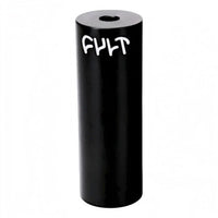 Peg de acero negro TONYBIKESGDL para bicicleta BMX con logo grabado, ideal para grinds en skatepark
