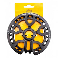 Plato de bicicleta BMX Hard Components de 28 dientes en aluminio negro mate, ideal para TONYBIKESGDL