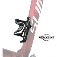 Porta botella para bicicleta TONYBIKESGDL modelo Hunter en color negro, fabricado en plástico resistente.