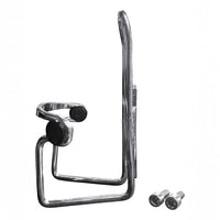 Portabidón TONYBIKESGDL de acero cromado brillante para bicicleta con tornillos de montaje incluidos