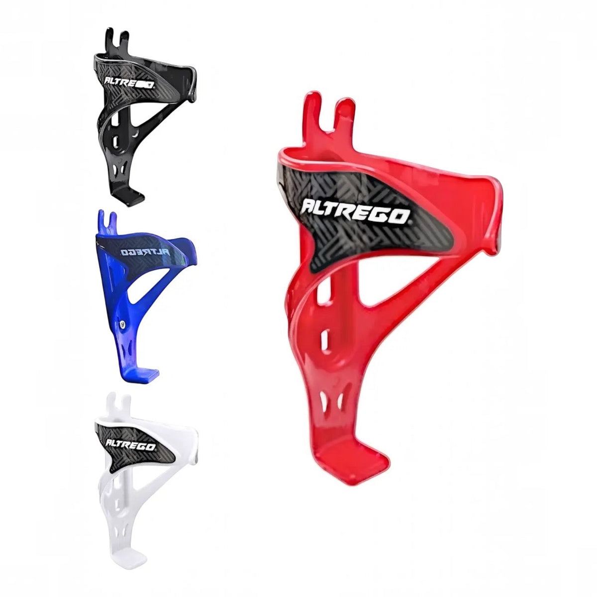 PORTA ANFORA ALTREGO PLASTICO ROJO PARA BICICLETA
