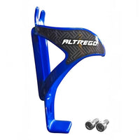 Portabidón azul TONYBIKESGDL ALTREGO de polímero ligero con diseño aerodinámico y tornillos de montaje incluidos