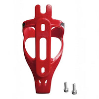 Portabidón para bicicleta TONYBIKESGDL marca ALTREGO de color rojo, diseño ergonómico y ligero con tornillos incluidos.