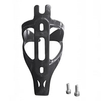 Portabidón negro TONYBIKESGDL para bicicleta de montaña y ruta con tornillos de montaje incluidos