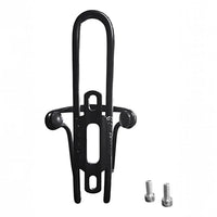 Portabidón TONYBIKESGDL de metal negro resistente para bicicleta con tornillos de montaje incluidos