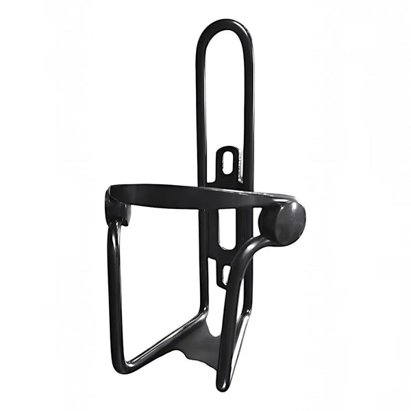 PORTA BOTELLA DE ALUMINIO NEGRO PARA BICICLETA
