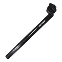 Poste de asiento Altrego de acero negro para bicicleta, 400 mm de largo, disponible en TONYBIKESGDL