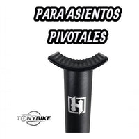 Poste de asiento pivotal TONYBIKESGDL de aluminio negro mate para bicicletas BMX con diseño ergonómico y resistente