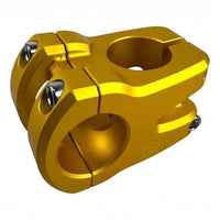Potencia de bicicleta TONYBIKESGDL de aluminio dorado, diseño robusto de 31.8 mm para ciclismo de montaña y urbano.