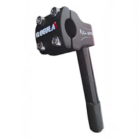Potencia de bicicleta TONYBIKESGDL Gorilla Roll Jumper en color negro mate con tornillos reforzados de alta resistencia.