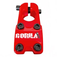 Potencia para bicicleta BMX TONYBIKESGDL Gorilla de color rojo brillante con tornillería de acero reforzado