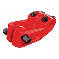 Potencia para bicicleta BMX TONYBIKESGDL en color rojo brillante con tornillería de acero reforzado de alta resistencia