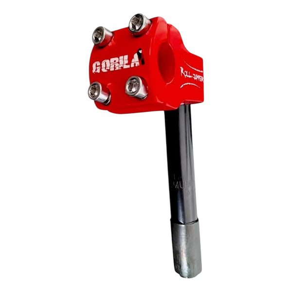 POSTE MANUBRIO ALUM "ROLL JUMPER" 21.1 P/ROTOR GORILA ROJO
