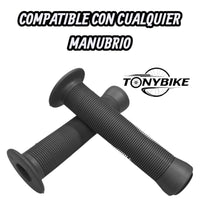 Puños de caucho antideslizantes TONYBIKESGDL para manubrio de bicicleta con diseño ergonómico y ajuste universal
