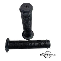Puños para bicicleta TONYBIKESGDL de goma negra con diseño ergonómico y patrón de agarre antideslizante