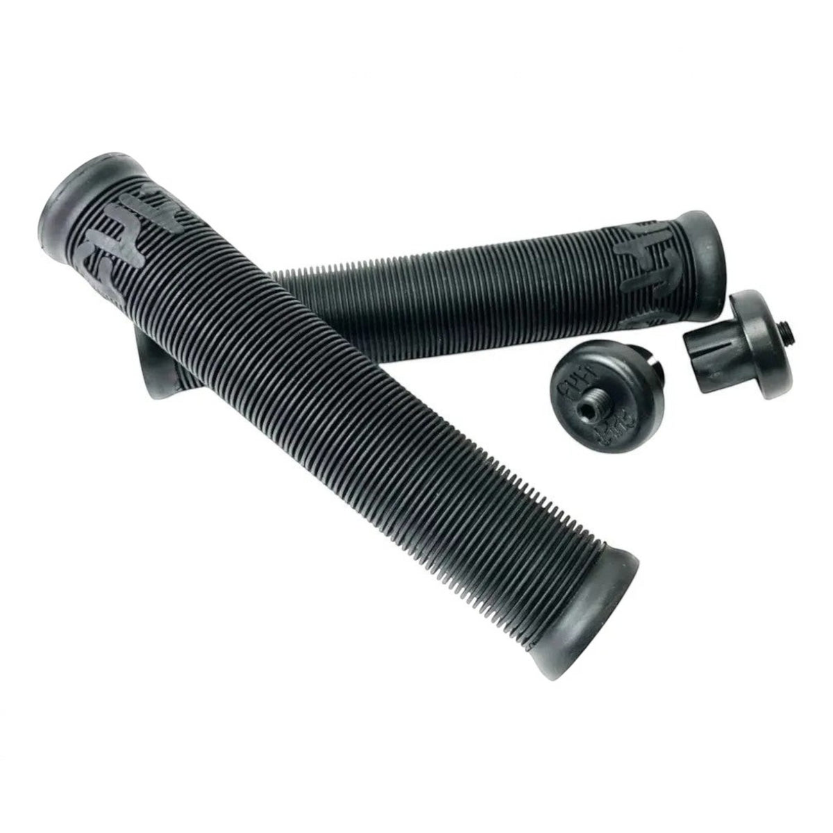 Puños Para Bicicleta Bmx/Fixie/Mtb Cult Crew Negro 155mm Con Tapon resistente