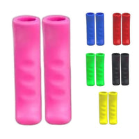 Puños de silicona TONYBIKESGDL para manillar de bicicleta en varios colores vibrantes con diseño ergonómico antideslizante